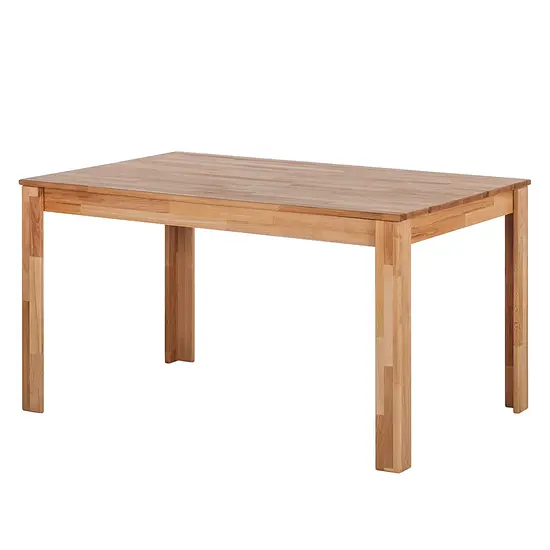 Esstisch RedWOOD mit Ausziehfunktion 140 x 90 cm Braun/Beige/Kernbuche