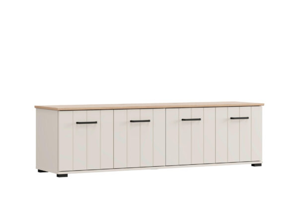 Carryhome LOWBOARD Kaschmir, Eiche Artisan