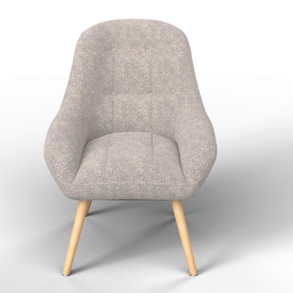 Sessel Maximilian Beige Webstoff