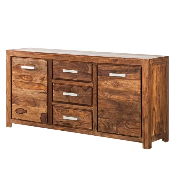 Sideboard II 170 x 82 x 40cm Braun/Sheesham
