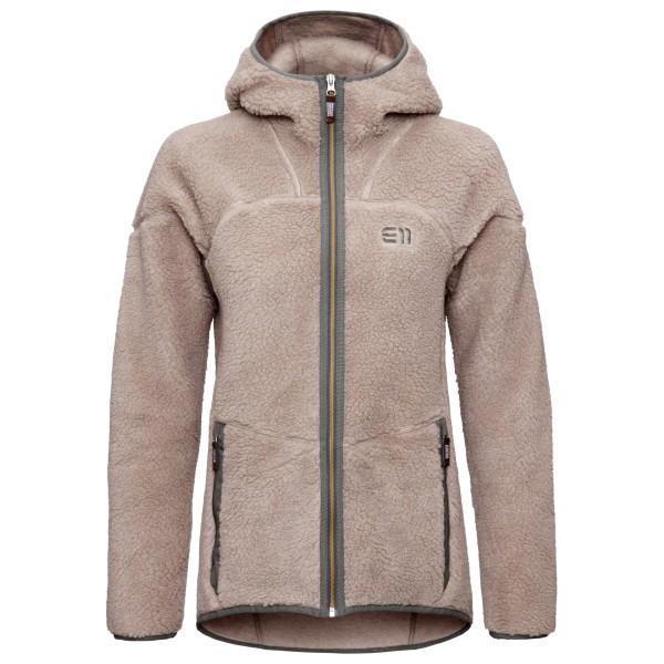 Elevenate - Women's Glacier Pile Hood - Fleecejacke braun